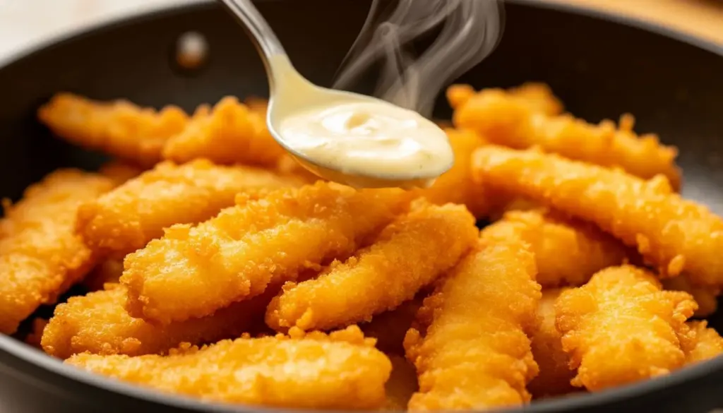 Dlaczego warto dodać łyżkę majonezu do smażonych rybek