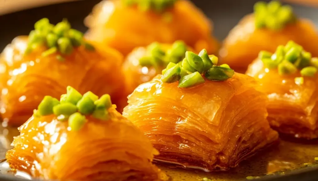 Dlaczego warto dodać łyżkę miodu do syropu, gdy pieczesz domową baklawę