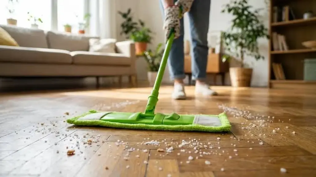 Dlaczego warto dodać garść soli do wody podczas mycia podłóg