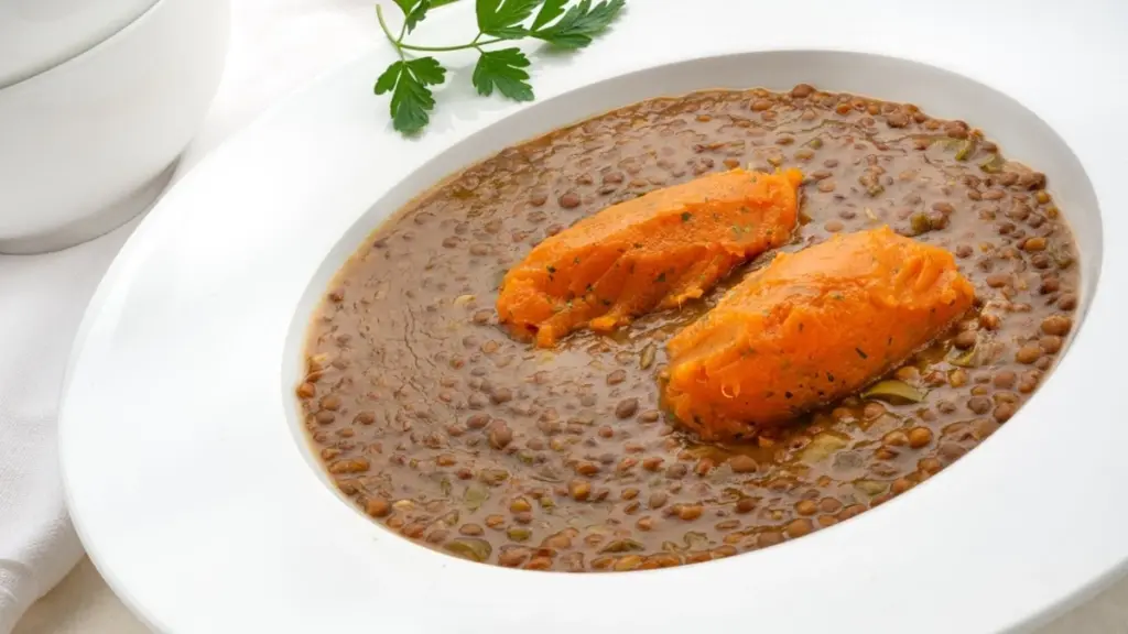 Dlaczego warto dodać pieczone bataty do soczewicy