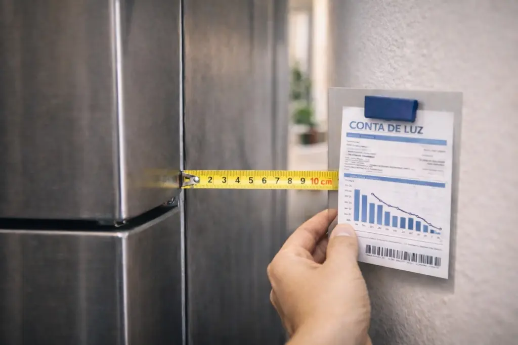 Dlaczego warto odsunąć lodówkę o 10 cm od ściany