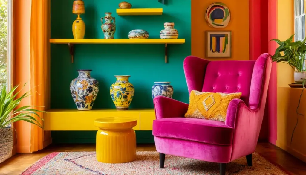 Dlaczego warto pomalować wnętrze szafy na żółto, czyli potęga dopamine decor