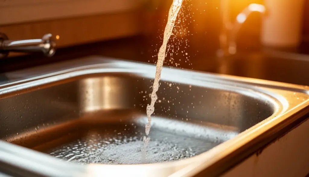 Dlaczego warto posypać zlew sodą oczyszczoną i zostawić go na kilka minut