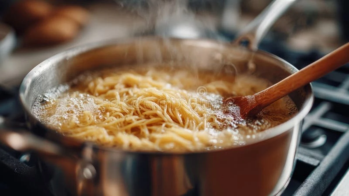 Dlaczego warto poczekać na mocne wrzenie, czyli błąd przy gotowaniu makaronu, który psuje cały obiad - image 1