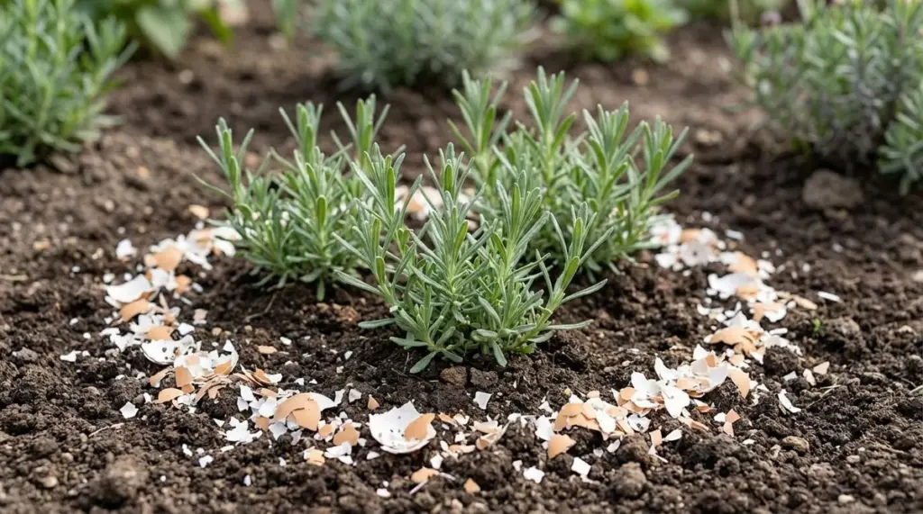 Dlaczego warto sypać pokruszone skorupki jaj pod krzaki lawendy