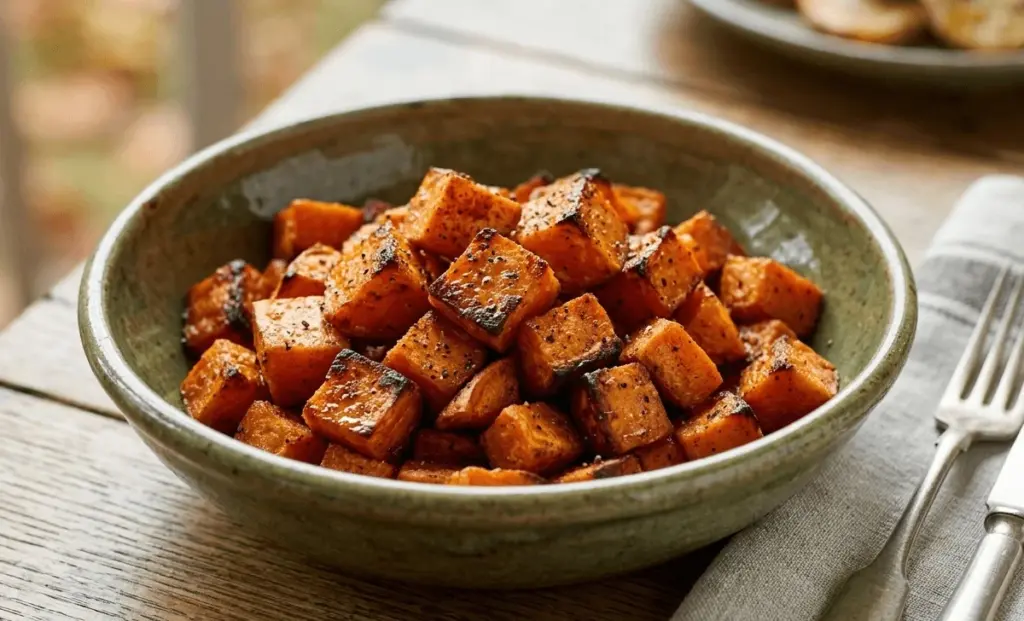 Dlaczego warto sypać grubą sól na bataty przed pieczeniem