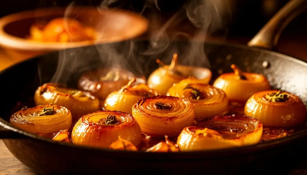 Dlaczego warto trzymać pokrojoną cebulę na patelni przez dokładnie 20 minut