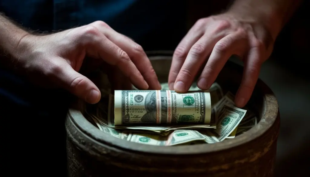 Dlaczego warto trzymać gotówkę w zamrażarce i unikać sypialni podczas chowania oszczędności