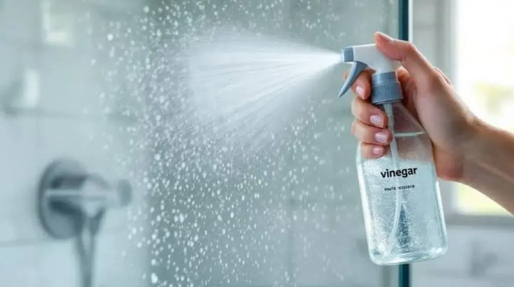 Dlaczego warto trzymać butelkę octu w kabinie prysznicowej