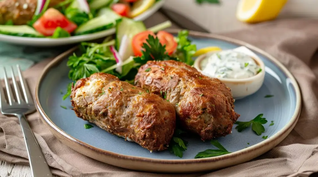 Dlaczego warto wkładać kostkę fety do mielonego mięsa przed pieczeniem