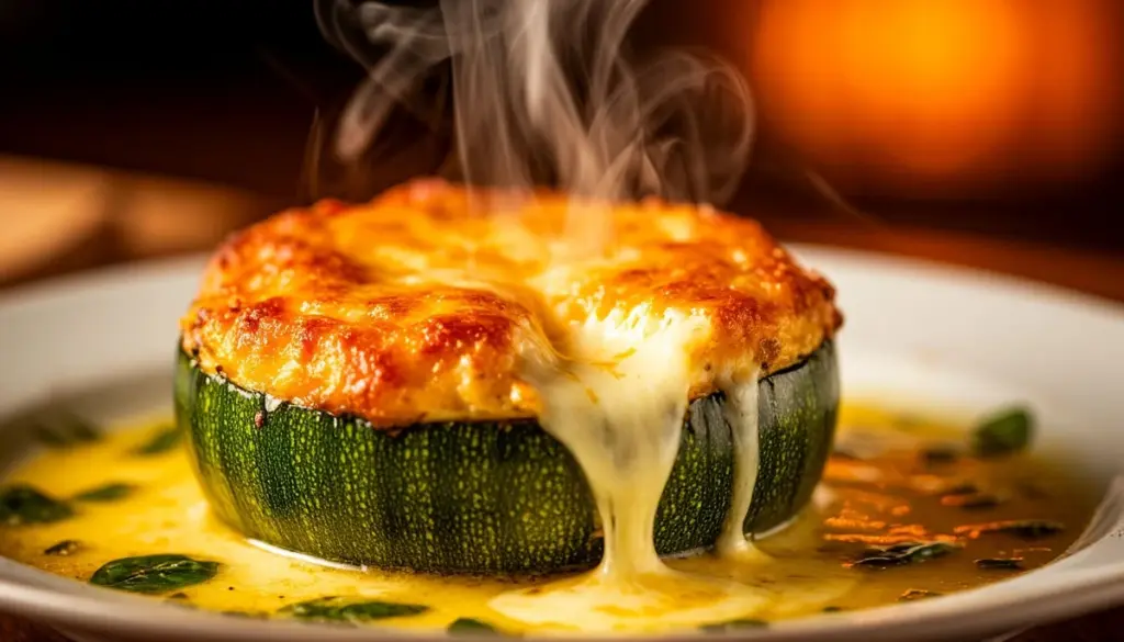 Dlaczego warto wkładać mozzarellę do środka cukinii przed pieczeniem