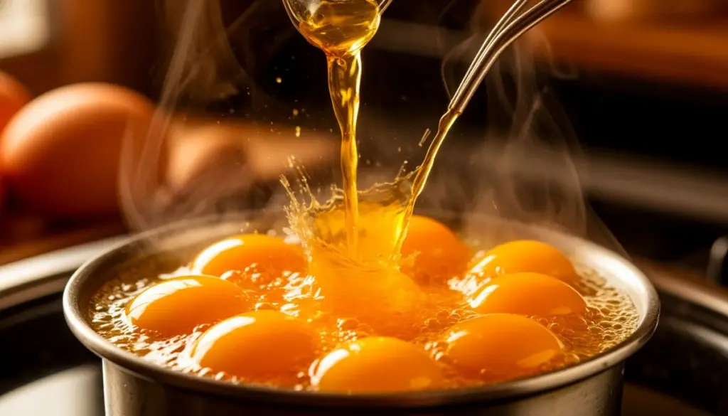 Dlaczego warto wlewać roztrzepane jajka bezpośrednio do wrzątku