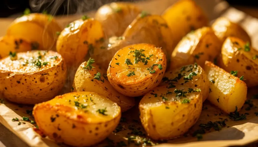 Dlaczego warto wrzucić ziemniaki do piekarnika nagrzanego do 220 stopni