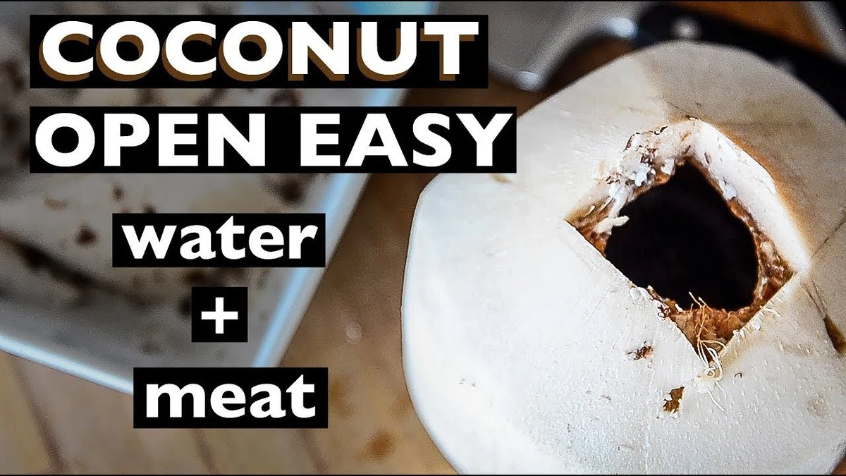 Dlaczego warto zwilżyć skorupę kokosa wodą przed jego rozbiciem - image 1