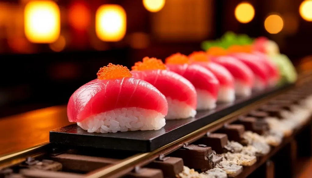 Dlaczego w Dogo Onsen ryba na talerzu przyjeżdża małym pociągiem