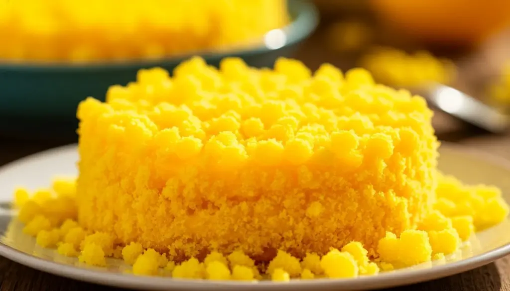 Dlaczego włoscy cukiernicy zawsze posypują ten tort żółtymi okruszkami biszkoptu