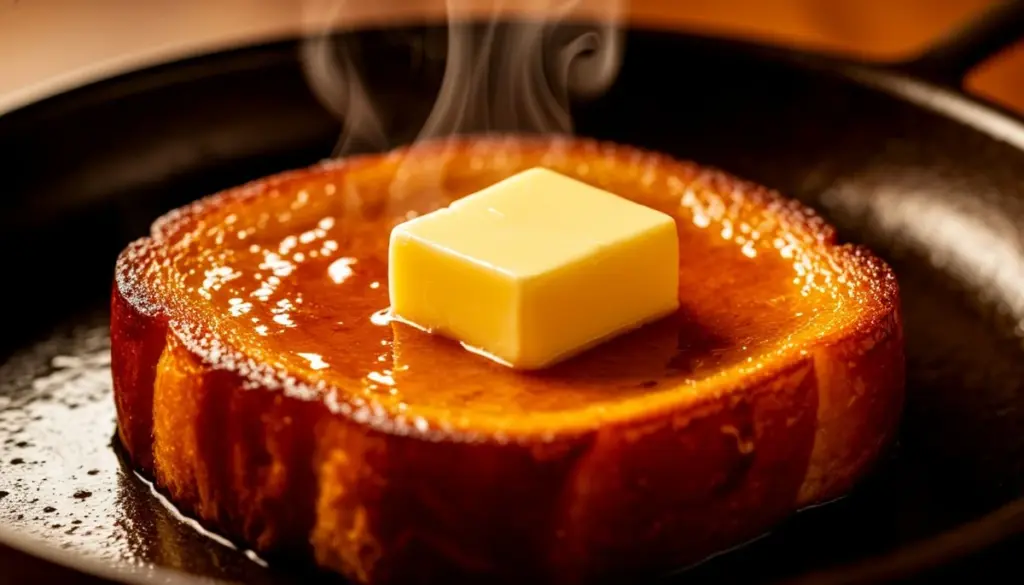 Dlaczego znani kucharze kładą kostkę masła na patelnię zamiast smażyć w głębokim oleju