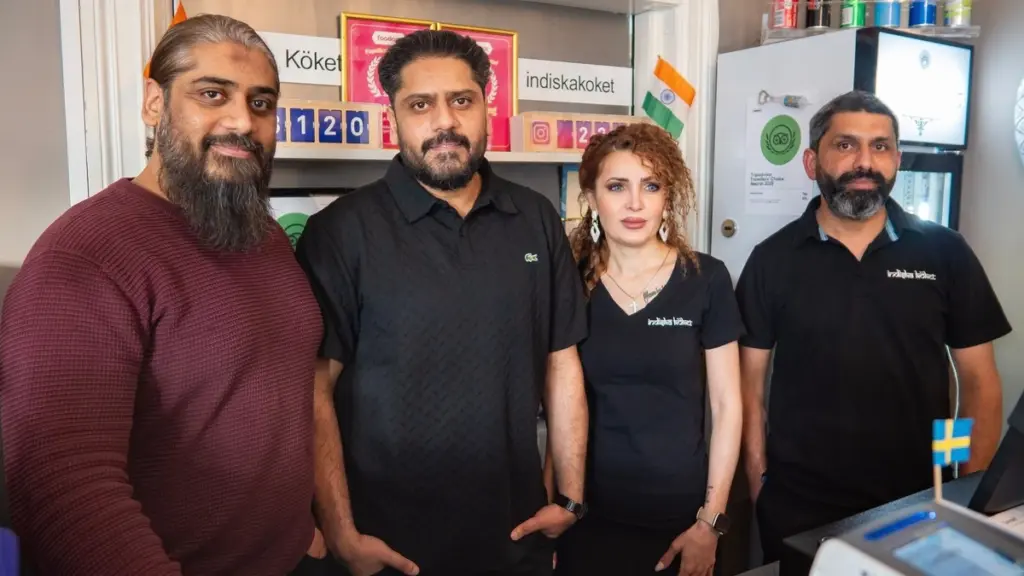 Dlaczego znany artysta regularnie odwiedza tę indyjską kuchnię w Jönköping