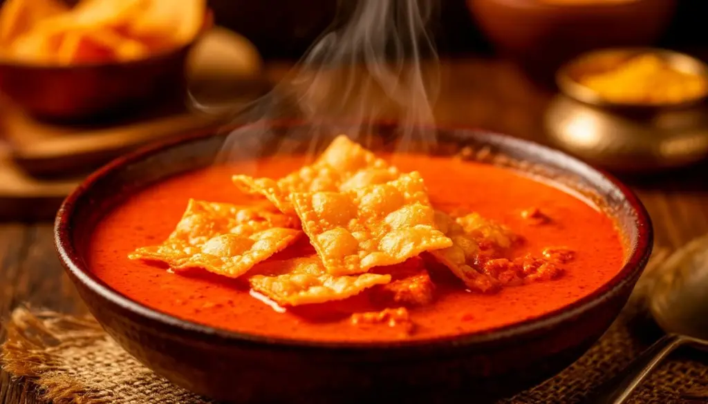 Indyjski sposób na pikantny sos z chrupkami Appalam